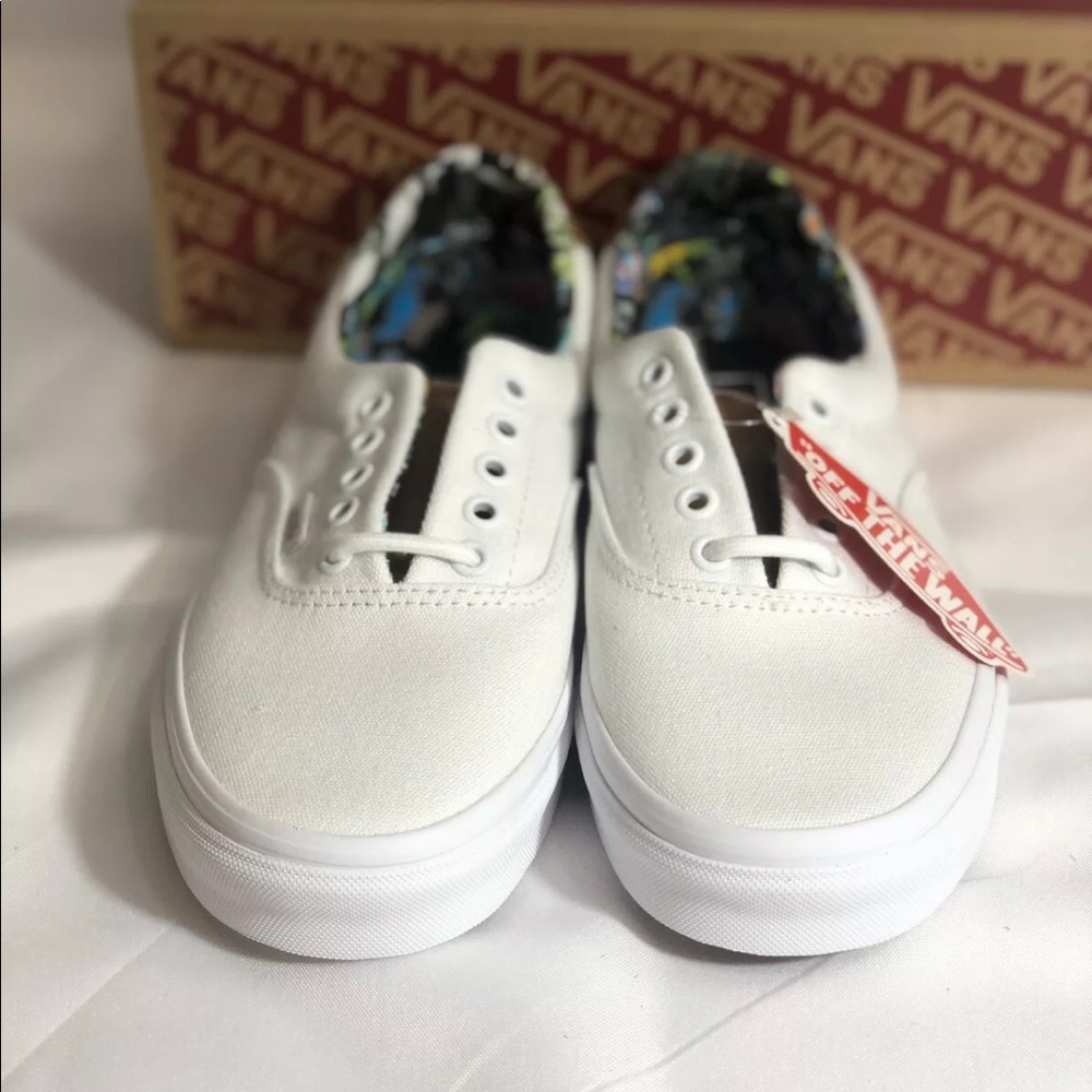 Vans Era 59 C&L Floral White Classic Mens Sneakers - Picture 6 of 10